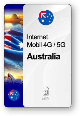 eSIM Internet Australia, valabil 30 zile, trafic Nelimitat foto