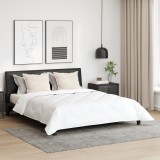 vidaXL Duvet de iarnă cu pernă 3 pcs Alb 260 x 220 cm Microfibră