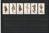 ROMANIA 1969 LP 693 COSTUME NATIONALE II SERIE MNH