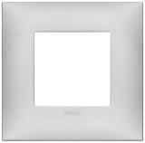 Rama Ornament rectangulara 2M Vimar Neve argintiu mat 09662.21