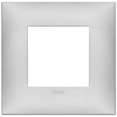 Rama Ornament rectangulara 2M Vimar Neve argintiu mat 09662.21