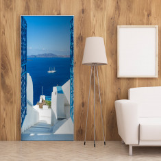 Fototapet pentru usa - Vacante in Grecia - 90 x 210 cm foto