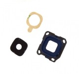 Geam Camera Samsung Galaxy C5 Pro / C7 Pro, Kit Reparatie, Albastru Inchis