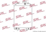 Radiator Daihatsu Sirion 05-10; Subaru Justy 07-11, motor: 1.0, 1.3, 1.5, 400x338x16, SRLine, Aluminiu/ Plastic brazat, 16400B1010; 16400B1011