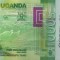 UGANDA █ bancnota █ 5000 Shillings █ 2021 █ P-51 █ UNC █ necirculata