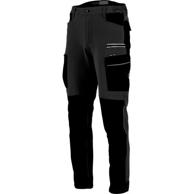 PANTALON LUCRU SLIM-FIT-FLEXIBIL / GRI - M foto