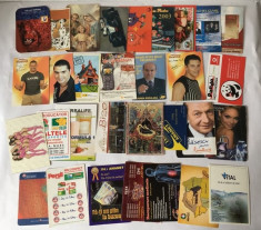 Lot 31 calendare de buzunar anii 2000-2016, colectie foto