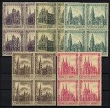 SAN MARINO 1967 - Catedrale gotice/ serie completa in blocuri MNH