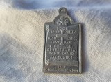 MEDALION SFANTUL BENEDICT de NURSIA de colectie ITALIA foarte VECHI superb UNIC