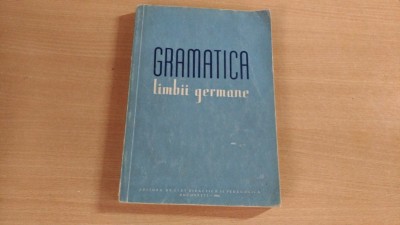 GRAMATICA LIMBII GERMANE foto