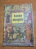 carte pentru copii - basme mongole - din anul 1977