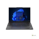 Laptop Lenovo ThinkPad E16 Gen 2, 16&quot;, WUXGA, IPS, Intel Core Ultra 7 155H, 16GB DDR5, 1TB SSD, Intel Arc, No OS, Graphite Black