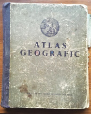 Atlas geografic 1953, Ed. de stat pentru literatura stiintifica foto