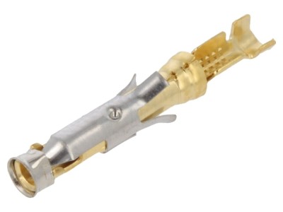 Conector Pin Mamă Aurit 16 foto