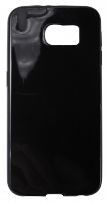 Husa silicon neagra (Candy) pentru Samsung Galaxy S6 (SM-G920) foto