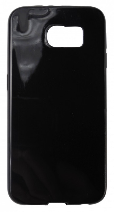 Husa silicon neagra (Candy) pentru Samsung Galaxy S6 (SM-G920)