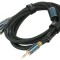 Cablu audio RCA 3.5mm 2m aurit negru