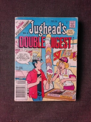 JUGHEAD&amp;#039;S DOUBLE DIGEST NR.9, CARTE CU BENZI DESENATE, TEXT IN LIMBA ENGLEZA foto