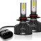Set 2 becuri auto LED, HB3, 9006, putere set 100W - 12.000 lumeni