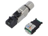 Conector RJ45 Cat 6a ecranat