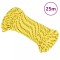 Gossi franghie de barca, galben, 4 mm, 25 m, polipropilena