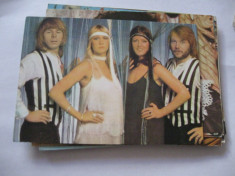 Carte postala actori/film - Formatia ABBA foto