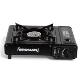 Aragaz camping portabil Broman, aprindere piezo, compact, utilizare exterior