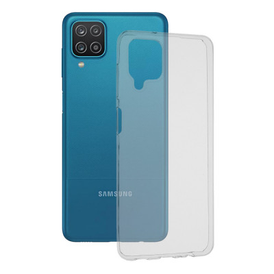 Husa pentru Samsung Galaxy A12 / A12 Nacho - Techsuit Clear Silicone - Transparenta foto