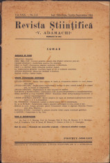 HST C306 Revista stiintifica V Adamachi Iasi nr 2-3 1944 foto