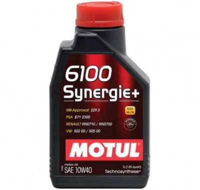 Ulei motor Motul 6100 Synergie+ 10W40 1L 457877 A80376 / 12138216 foto