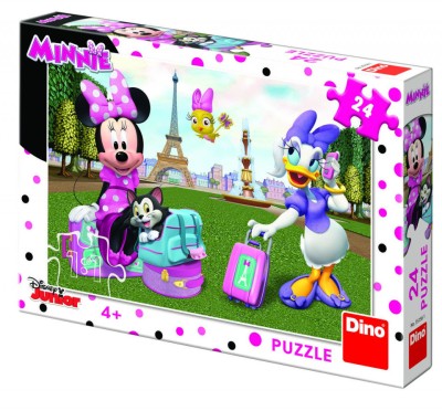 Puzzle - Minnie si Daisy - 24 piese foto
