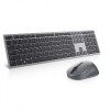 Kit Tastatura + Mouse Dell Premier KM7321W, Wireless 2.4 Ghz, Bluetooth 5.0, Taste Numerice, USB, Senzor Optic, 4000 DPi ajustabili, 5 Butoane, Scroll