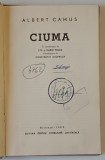 CIUMA de ALBERT CAMUS , 1965 *EDITIE CARTONATA