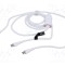 Cablu USB 2.0 USB-C VENTION 1,5m alb nichelat x2