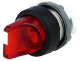 Comutator Rotativ 22mm Roșu IP66