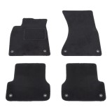 Set covorase auto mocheta Velor AUDI A6 (4G/C7), 01.2011-09.2018, negru,
