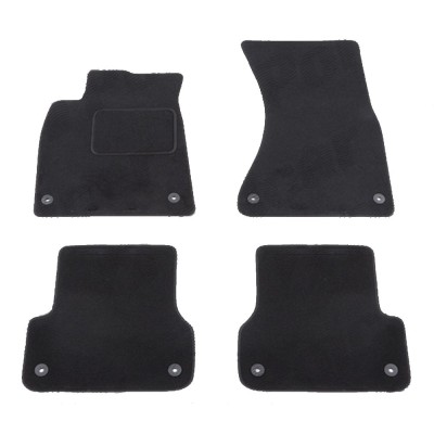 Set covorase auto mocheta Velor AUDI A6 (4G/C7), 01.2011-09.2018, negru, foto