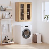 vidaXL Dulap TV montat pe perete, stejar sonoma, 69,5x34x90 cm 828471