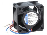 Ventilator axial 12V DC 40x40x25mm 24m3/h 46dBA cu rulment