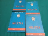 BULETINUL MILIȚIA* &Icirc;N AJUTORUL PREGĂTIRII DE SPECIALITATE * NR. 1-4* 1982 *AN COMPLET * 2 3 3