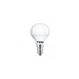 Bec LED balon mic E14 230V 7W 2700K P45 530lm TED001047