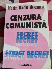 Marin Radu Mocanu, Cenzura comunistă. Carte cu dedicație pentru Nicolae Breban