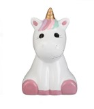 Pusculita din ceramica pentru fetite model Unicorn, 12x12x19 cm