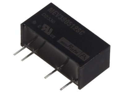 Convertor DC/DC 3W 5V la 12V 250mA SIP foto