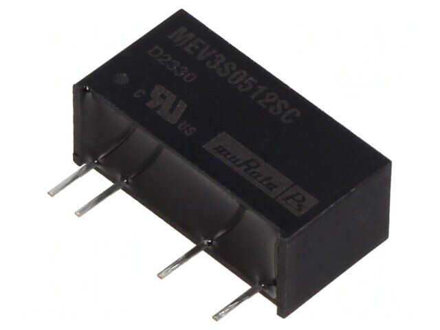 Convertor DC/DC 3W 5V la 12V 250mA SIP