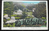 Carte postala, Baile Sovata, parcul Regina Maria, 1928