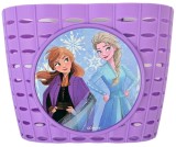 Cos de plastic pentru biciclete, model Frozen, culoare mov Cod:1264