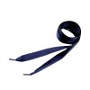 Sireturi Plate Saten Crisalida, 1.9 x 110 cm, Bleumarin, 2 buc. - Elegante, Durabile, Accesorii Incaltaminte, Poliester
