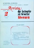 Revista de istorie si teorie literara. Aprilie - Iunie 1994