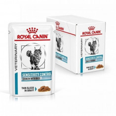 Royal Canin Sensitivity Control Cat, hrana umeda pisica, 12x85 g